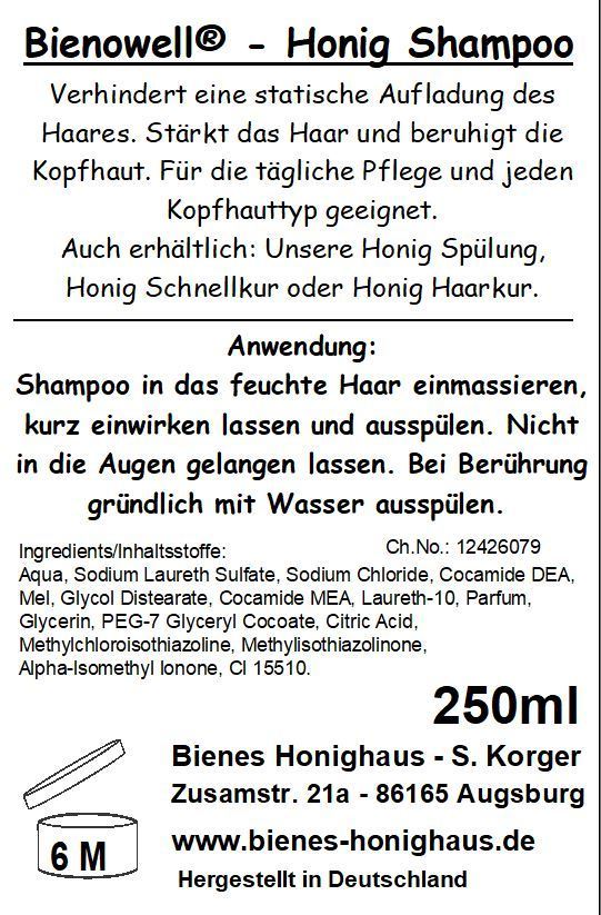 Honig-Shampoo